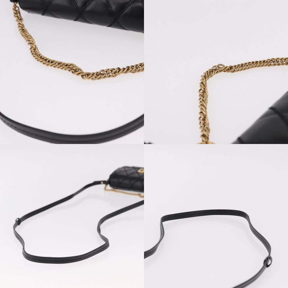 Givenchy Leather Chain Shoulder Bag Black - Picture 12 of 12